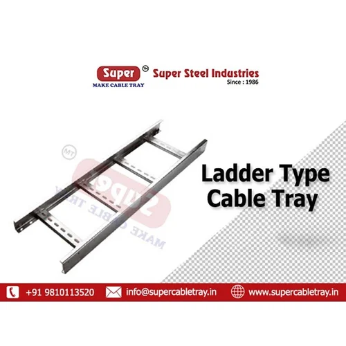 Steel Ladder Type Cable Tray in Gautam Buddh Nagar